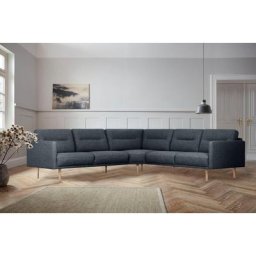 andas Ecksofa Brande, gleichschenklig,in skandinavischem Design