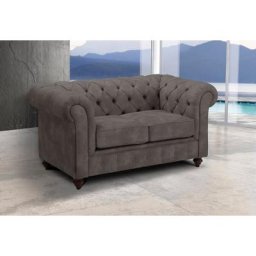 Home affaire 2-Sitzer Chesterfield, mit Knopfheftung, auch in Leder