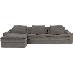 furninova Big-Sofa Sake, mit 6 Kissen, abnehmbarer Hussenbezug, Kissen mit Federn gefüllt
