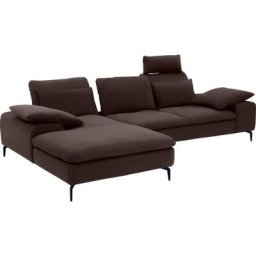W.SCHILLIG Ecksofa valentinoo, Set, inklusive Hocker, mit Sitztiefenverstellung, Breite 299 cm