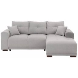 Home affaire Ecksofa Viborg, mit Regal in der Armlehne, wahlweise mit Bettfunktion