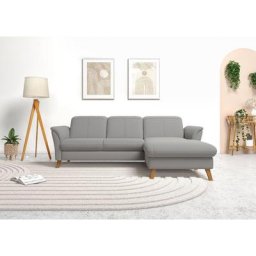 sit&more Ecksofa Romero, wahlweise mit oder ohne Relax-Funktion, Bettfunktion, Bettkasten