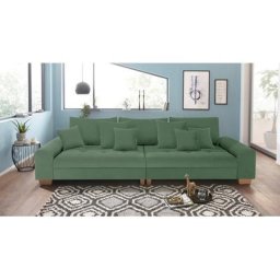 Mr. Couch Big-Sofa, wahlweise mit Kaltschaum (140kg Belastung/Sitz) und AquaClean-Stoff