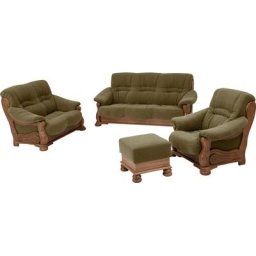 Max Winzer® Sessel Texas, mit dekorativem Holzgestell