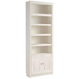 Home affaire Bücherregal Cliff, aus massiver Kiefer, Höhe 220 cm, mit 2 Holztüren, viel Stauraum
