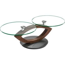 HASSE MÖBEL COLLECTION Couchtisch 7190, mit schwenkbaren Tischplatten