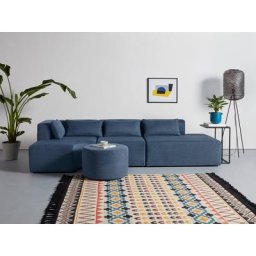 GALA Ecksofa Rue Ginoux, 4 Teile, zusammengesetzt aus Modulen, in vielen Bezugsqualitäten und Farben