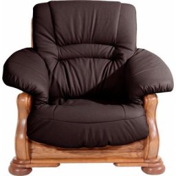 Max Winzer® Sessel Texas, mit dekorativem Holzgestell