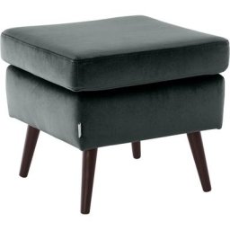 Guido Maria Kretschmer Home&Living Hocker Salla, Bezug auch in Luxus-Microfaser in Teddyfelloptik