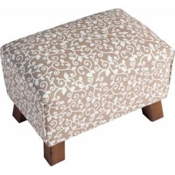 Max Winzer® Fußhocker Footstool, Minihocker Breite 40 cm, mit Ornamenten