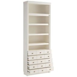 Home affaire Bücherregal Soeren, aus massiver Kiefer, in 2 Höhen, Tiefe 29 cm, mit 5 Schubkästen