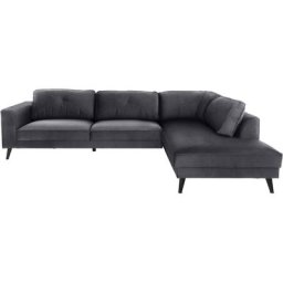 Guido Maria Kretschmer Home&Living Ecksofa Cosini, mit eleganter Kreuznaht in den Rückenkissen