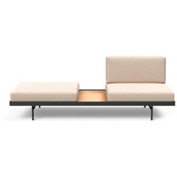 INNOVATION LIVING ™ Relaxliege PURI, Daybed mit integrierter Holzablage, flexible Aufteilung