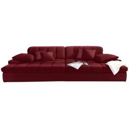 Mr. Couch Big-Sofa Biarritz 2, wahlweise mit Kaltschaum (140kg Belastung/Sitz), Kopfteilverstellung