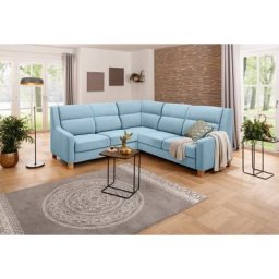 Home affaire Ecksofa Alrik, gleichschenklige Polsterecke, mit Schlaffunktion und Bettkasten