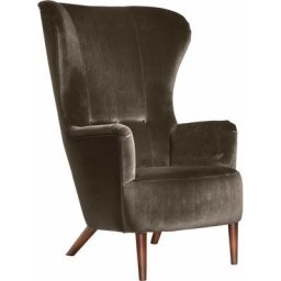Max Winzer® Sessel Liana, im Retrostil, mit Knopfheftung, Hochlehner