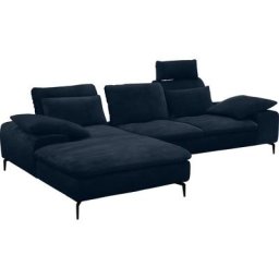 W.SCHILLIG Ecksofa valentinoo, Set, inklusive Hocker, mit Sitztiefenverstellung, Breite 299 cm