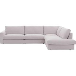 Home affaire Ecksofa Remersburg, aus Kunststoff Füßen, mit losen Rücken- und Sitzkissen