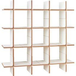 Tojo Mehrzweckregal solo Modul 8, Ohne Werkzeug zu montieren, Breite/Höhe 140 cm