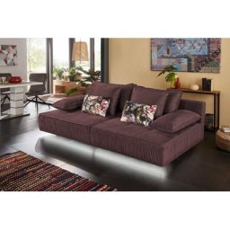 Jockenhöfer Gruppe Big-Sofa Marrakesch, mit indirekter LED-Ambiente-Beleuchtung, schwebende Optik