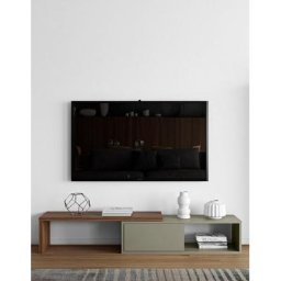TemaHome TV-Bank Move, ausziehbar auf bis zu 203 cm, mit schöner Schiebetür