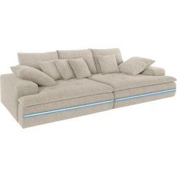 Mr. Couch Big-Sofa Haiti AC, wahlweise mit Kaltschaum (140kg Belastung/Sitz) und AquaClean-Stoff