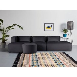 GALA Ecksofa Rue Ginoux, 4 Teile, zusammengesetzt aus Modulen, in vielen Bezugsqualitäten und Farben