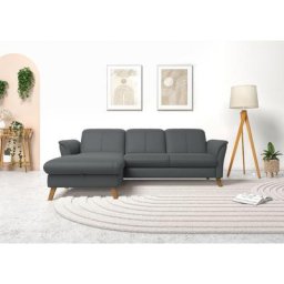 sit&more Ecksofa Romero, wahlweise mit oder ohne Relax-Funktion, Bettfunktion, Bettkasten