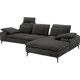 W.SCHILLIG Ecksofa valentinoo, Set, inklusive Hocker, mit Sitztiefenverstellung, Breite 299 cm
