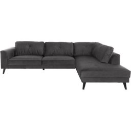 Guido Maria Kretschmer Home&Living Ecksofa Cosini, mit eleganter Kreuznaht in den Rückenkissen