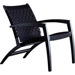 Hammel Furniture Loungesessel Findahl by Hammel Luna, aus massiver Eiche, Sitz und Rückenlehne aus geflochtenem Gurtband