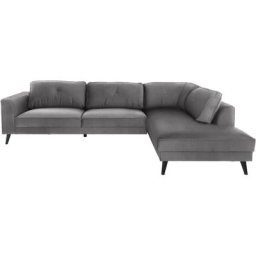 Guido Maria Kretschmer Home&Living Ecksofa Cosini, mit eleganter Kreuznaht in den Rückenkissen