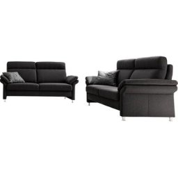 Home affaire Polstergarnitur Mailand, Set: 3-Sitzer, 2-Sitzer und Sessel, wahlweise mit Move-Funktion