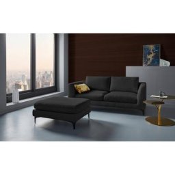 Places of Style 2-Sitzer Nixon, mit Metall Beinen