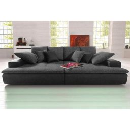 Mr. Couch Big-Sofa Haiti, wahlweise mit Kaltschaum (140kg Belastung/Sitz) und RGB-Beleuchtung
