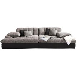 Mr. Couch Big-Sofa Biarritz, wahlweise mit Kaltschaum (140kg Belastung/Sitz) und RGB-Beleuchtung