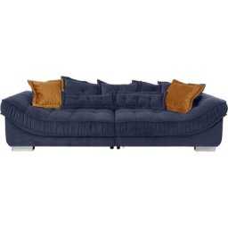 Leonique Big-Sofa Diwan Luxus, hochwertige Polsterung für bis zu 140 kg Belastbarkeit pro Sitzfläche