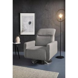 sit&more Drehsessel, inklusive Kopfteilverstellung, mit Federkern