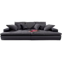 Mr. Couch Big-Sofa Haiti, wahlweise mit Kaltschaum (140kg Belastung/Sitz) und RGB-Beleuchtung