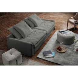 furninova Big-Sofa Sake, inklusive 4 Kissen, abnehmbarer und waschbarer Hussenbezug
