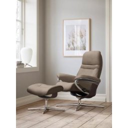 Stressless® Relaxsessel Sunrise, mit Cross Base, Größe S, M & L, Holzakzent Wenge