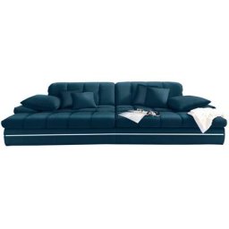 Mr. Couch Big-Sofa Biarritz 2, wahlweise mit Kaltschaum (140kg Belastung/Sitz), Kopfteilverstellung