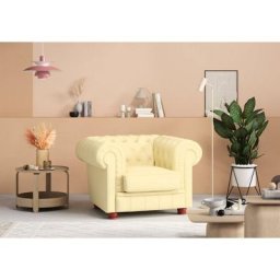 Max Winzer® Chesterfield-Sessel Kent, Sessel mit edler Knopfheftung, Breite 110 cm