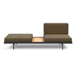 INNOVATION LIVING ™ Relaxliege PURI, Daybed mit integrierter Holzablage, flexible Aufteilung