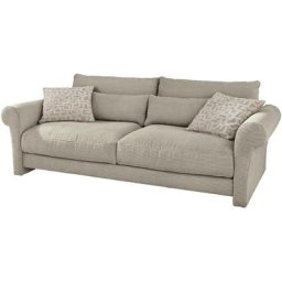 Jockenhöfer Gruppe Big-Sofa Maxima, Federkern,Schaumflocken,hervorragendes Sitzgefühl,Bezug in Cord