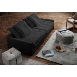 furninova Big-Sofa Sake, inklusive 4 Kissen, abnehmbarer und waschbarer Hussenbezug