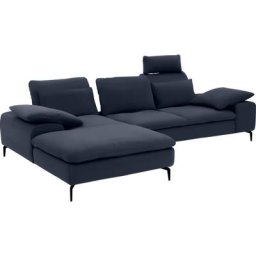 W.SCHILLIG Ecksofa valentinoo, Set, inklusive Hocker, mit Sitztiefenverstellung, Breite 299 cm