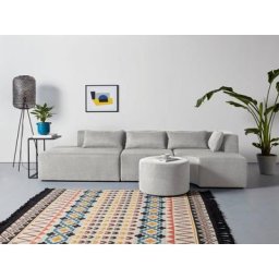 GALA Ecksofa Rue Ginoux, 4 Teile, zusammengesetzt aus Modulen, in vielen Bezugsqualitäten und Farben