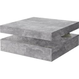 FORTE Couchtisch, mit Funktion, drehbare Tischplatte, Breite ca. 78x78 cm