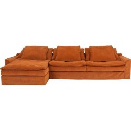 furninova Big-Sofa Sake, mit 6 Kissen, abnehmbarer Hussenbezug, Kissen mit Federn gefüllt